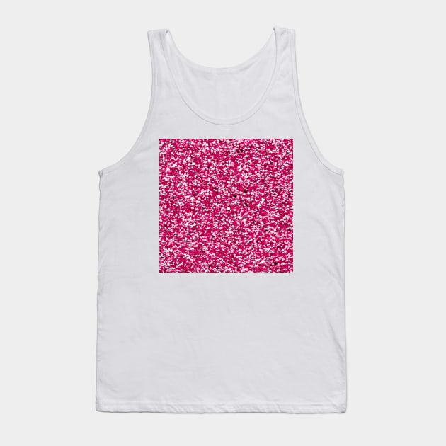 Pink Glitter Tank Top by TheSkullArmy